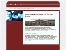 Tablet Screenshot of burntan.com